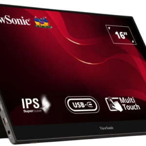 ViewSonic Portable 16" Touch Screen LED Monitor (TD1655)