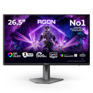 AOC 3-SIDED FRAMELESS GAMING LED 26.5" AG276QKD2 (QD-OLED)