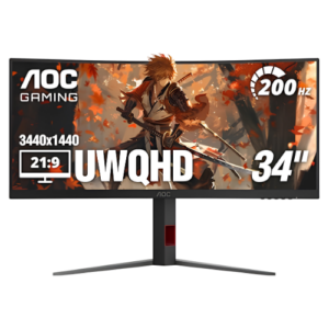 AOC CU34G4H 34" WQHD Curved Gaming Monitor