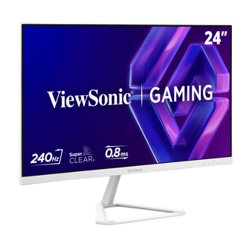 ViewSonic VX24G30-W 24" Full HD 240Hz IPS Gaming Monitor (White)