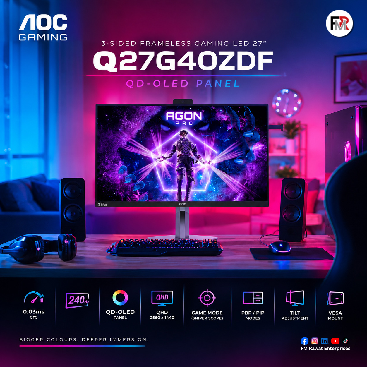 Q27G40ZDF Monitor